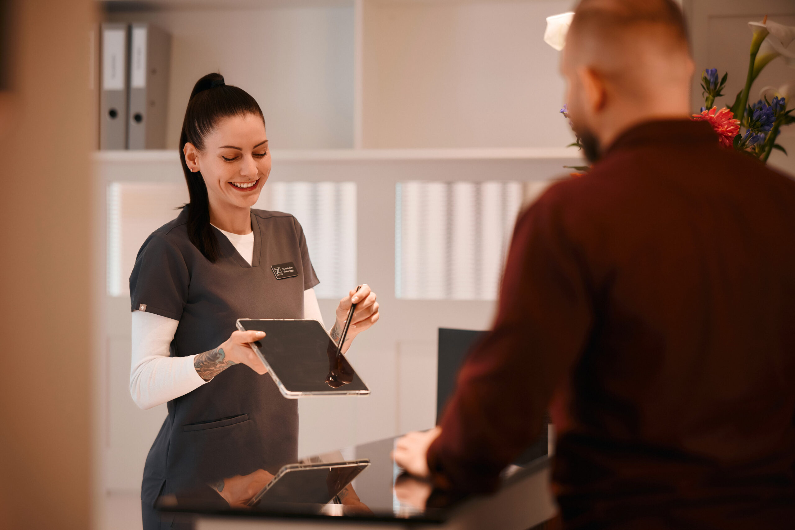 Zahnarzt fuer digitale Zahnmedizin